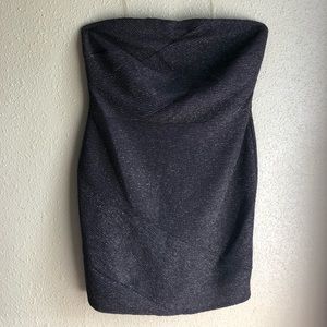 Olive & Gold strapless dress